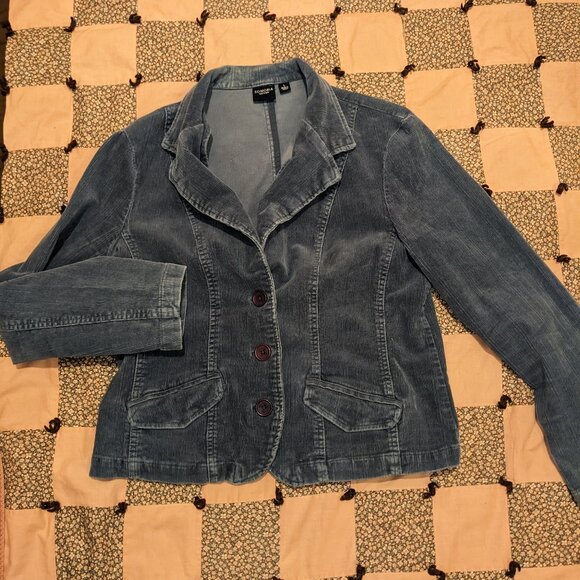 Blue Corduroy Jacket - Picture 1 of 2